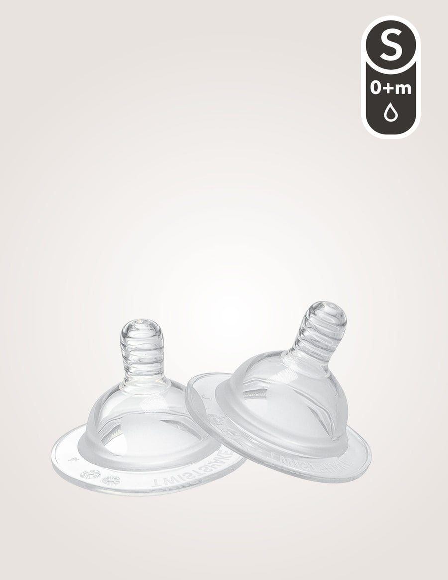 Anti-Colic Bottle Nipples Small 0+m